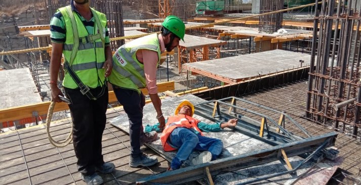 Emergency mock drill — evacuation exercise