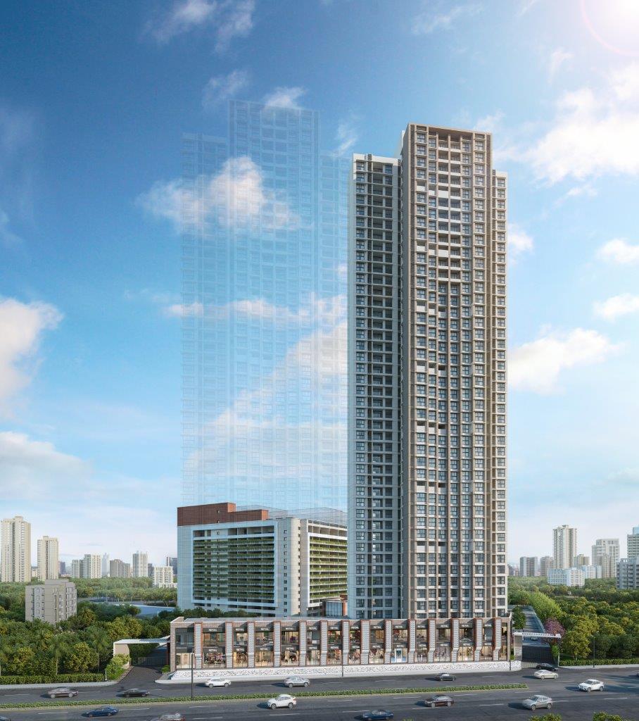 Godrej Ascend — tower façade, Thane