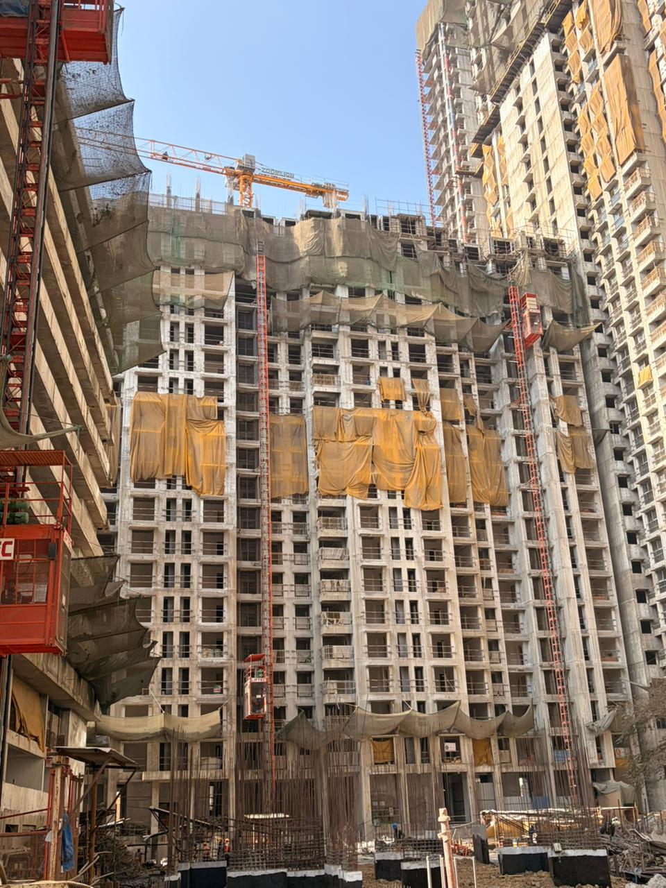 Tower 5 and MLCP — slab works